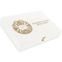 Coffret blanc personnalisé