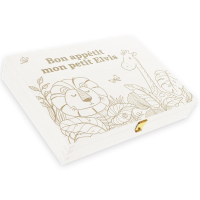 Coffret blanc personnalisé