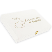 Coffret blanc personnalisé