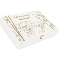 Coffret blanc personnalisé