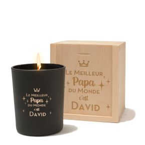 Bougie anniversaire 18 ans – Madeleine – Candle By Vic