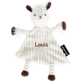 Doudou baby Muchachos le lama personnalisé