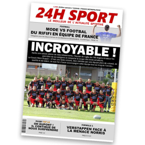 Fausse Une de magazine Sportif