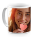 Chanson personnalisée sur mug face photo