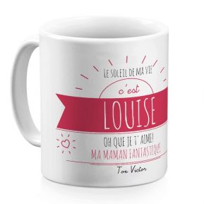 Mug Personnalisable Message Bulle - Idée Originale Cadeau Anniversaire