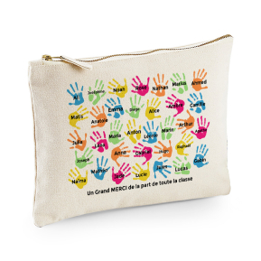 Pochette mains d'enfants personnalisé