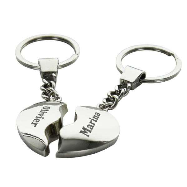Porte-clés couple de la Saint-Valentin, vous détenez la clé de mon