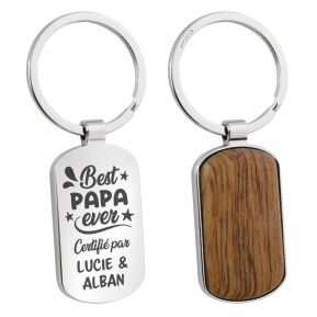 porte clés personnalisable pour un papa ,un frère, un copain