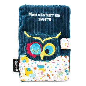 Protège carnet de santé Astros l'hibou