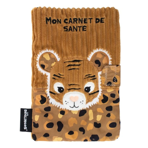 Protège carnet de santé Spéculos le tigre