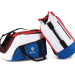 Sac de sport brodé bleu, blanc et rouge brodé