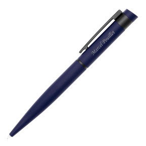 Stylo bille Hugo Boss Loop Blue gravé