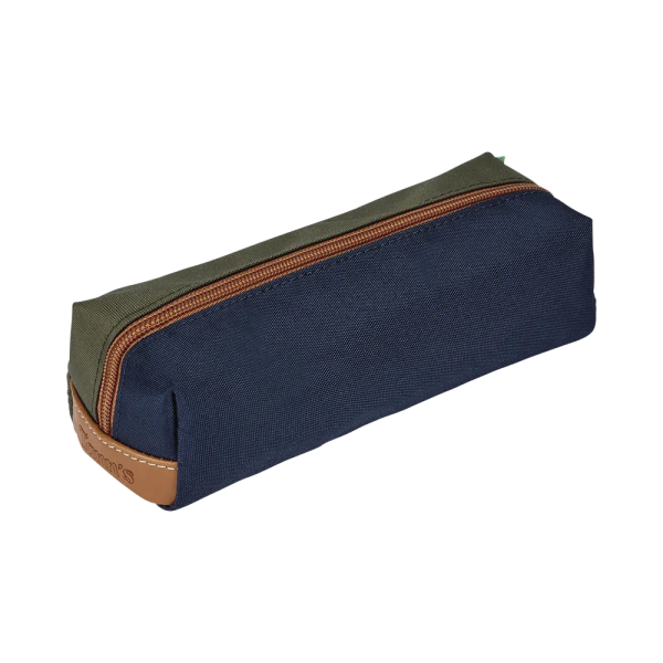 Trousse Tann's Axel bicolore - dos bleu marine